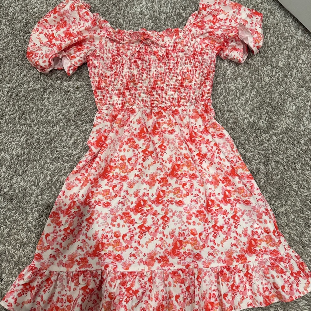 white fox dress